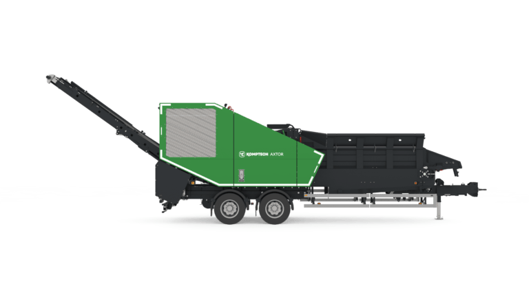 Komptech Axtor shredder