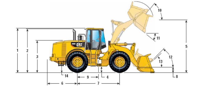 CAT 966 wheel loader