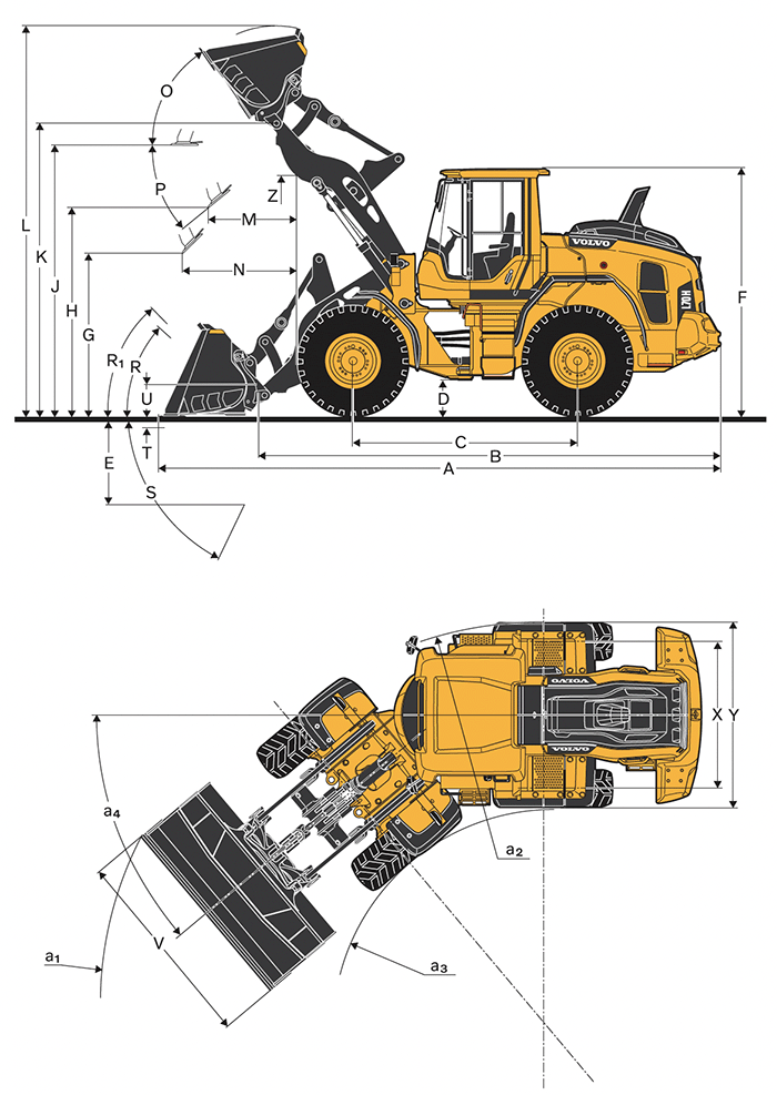 Volvo L90 illustration