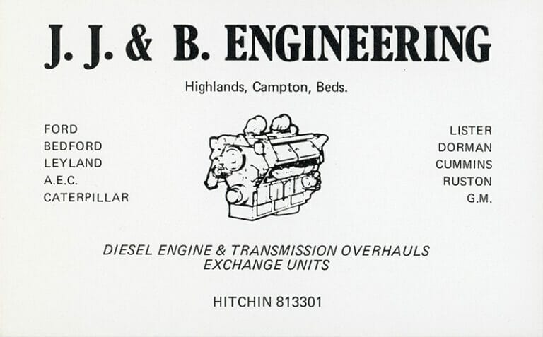 John Hanlon & Co started as JJ&B Engineering