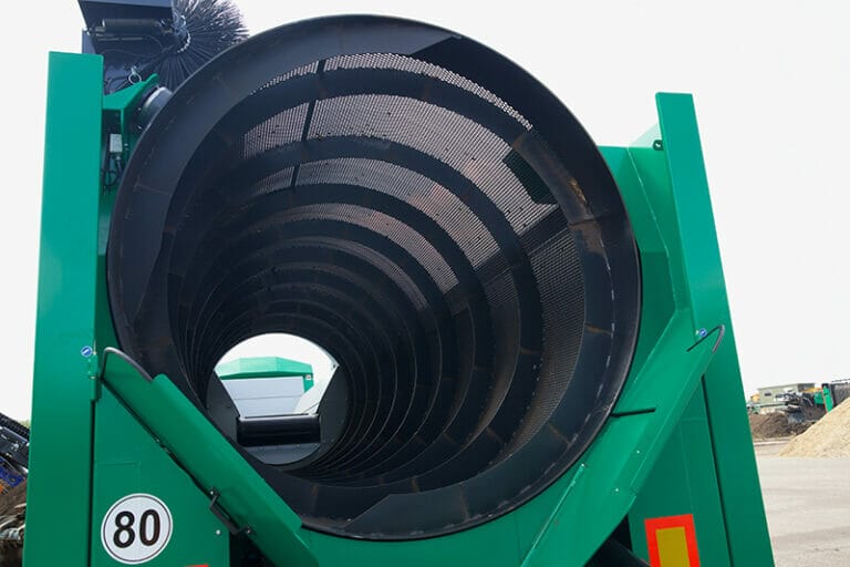 Komptech Cribus trommel screener