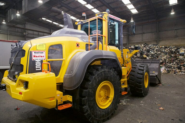 Volvo wheeled loader hire