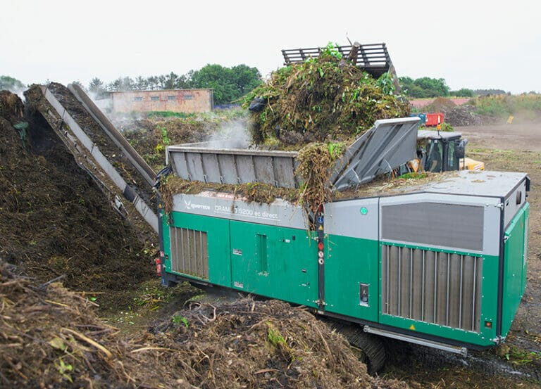 Komptech Crambo shredder
